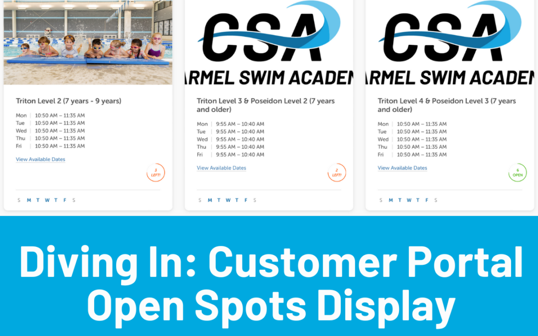 CSA FAQs: Limited Spots Display for Classes